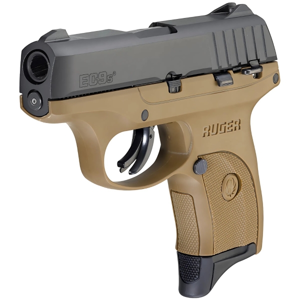 Pistolet Ruger EC9s kal. 9x19mm Black/FDE
